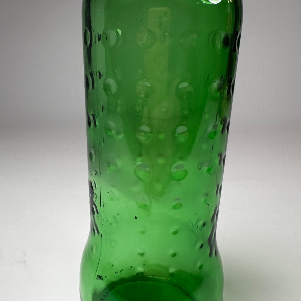 ✨2 for $20 Deal✨ Vintage Sprite Glass Bottle 355 mL Green Dimpled Soda Bottle - Picture 7 of 8